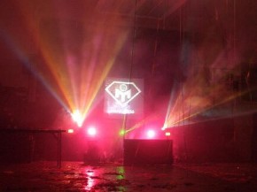 Picture from the laser show. Picture from the laser show.
