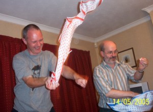 Picture of a magic trick being performed. Picture of a magic trick being performed.