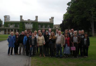 A posed group photograph from Lincoln