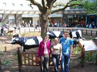 Visiting the Concrete cows