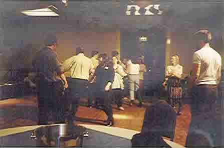 Picture of attendees dancing the ceilidh Picture of attendees dancing the ceilidh