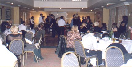 Picture of the group in the function room Picture of the group in the function room