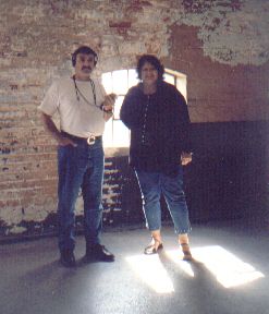 Picture of a couple of people in a spartan Southwell workhouse Picture of a couple of people in a spartan Southwell workhouse