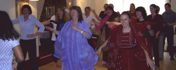 More than a dozen members got instruction in Indian dancing. More than a dozen members got instruction in Indian dancing.