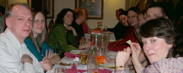An Indian buffet completed the evening. An Indian buffet completed the evening.