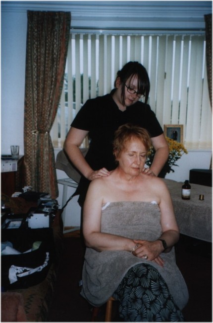 Back Massage.